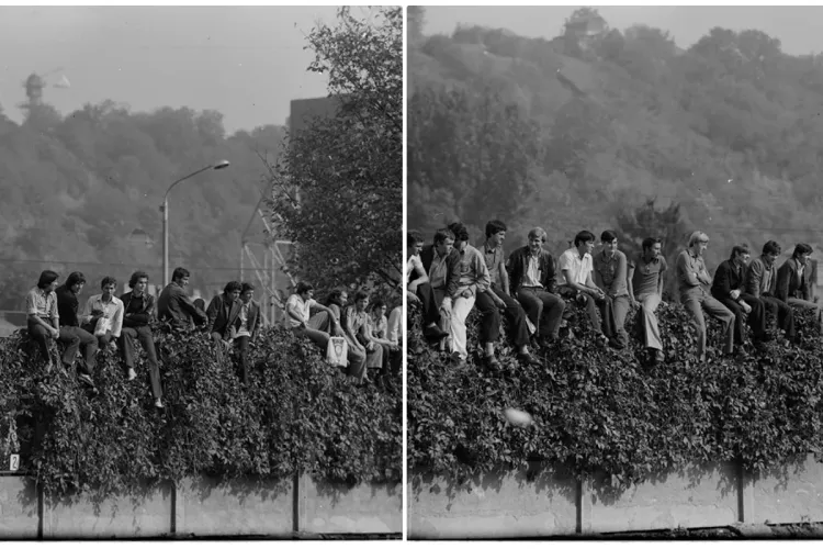 Magia stadionului Ion Moina atrăgea fanii U Cluj la meciuri ca un magnet. Fotografii cu tribunele mustind de oameni