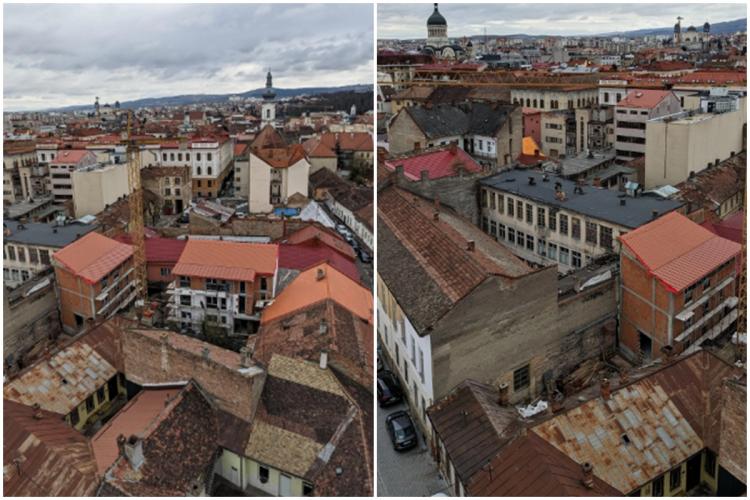 „Văzut din Turnul Pompierilor, Clujul arată destul de julit” - Constatările clujenilor, la două săptămâni după deschiderea Turnului Pompierilor - FOTO
