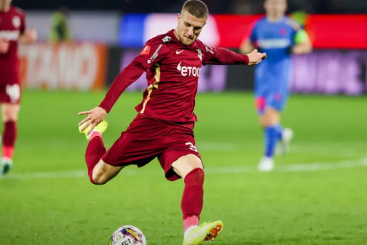 Remiză în Gruia între CFR și FCSB, care o avantajează pe Farul lui Hagi. CFR Cluj este la al treilea egal consecutiv!