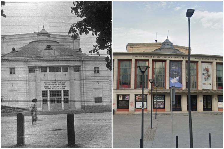 Cum arăta Teatrul Maghiar de Stat Cluj în anul 1956. Diferența este monumentală: „Așa, da!”