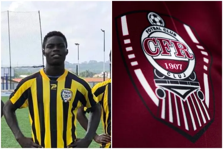 Transfer promițător făcut de CFR Cluj! Puștiul ghanez a reușit să marcheze 4 goluri în ultimele 3 meciuri oficiale pentru formația din Gruia