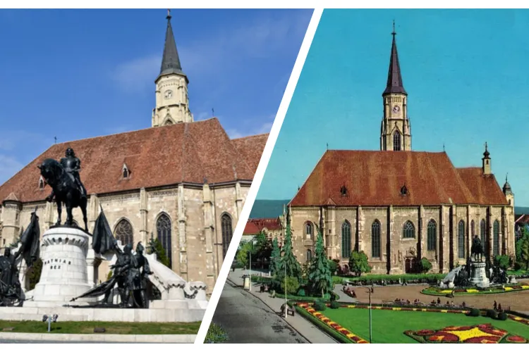 FOTO. „Așa e în toate orașele mari? Acelea sunt bâlciuri pentru turiști, nu pentru locuitori”. Un clujean îi dă replica lui Boc după betonarea excesivă