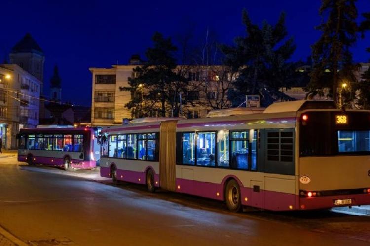 Cluj-Napoca va avea două linii de transport în comun de noapte din vara acestui an