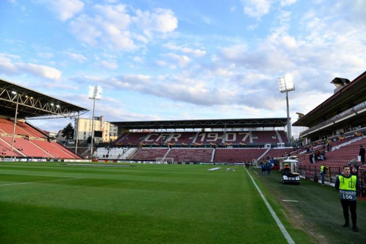 Cum se prezintă gazonul înaintea derby-ului CFR Cluj - FCSB. Balaj: „Noi am avut ninsoare până de curând”