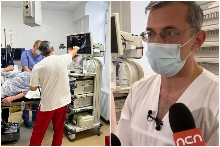 Premieră endoscopică la Cluj pentru stabilirea gravității unei tumori! Clujenii care au astfel de afecțiuni, nu vor mai ajunge la bisturiu 
