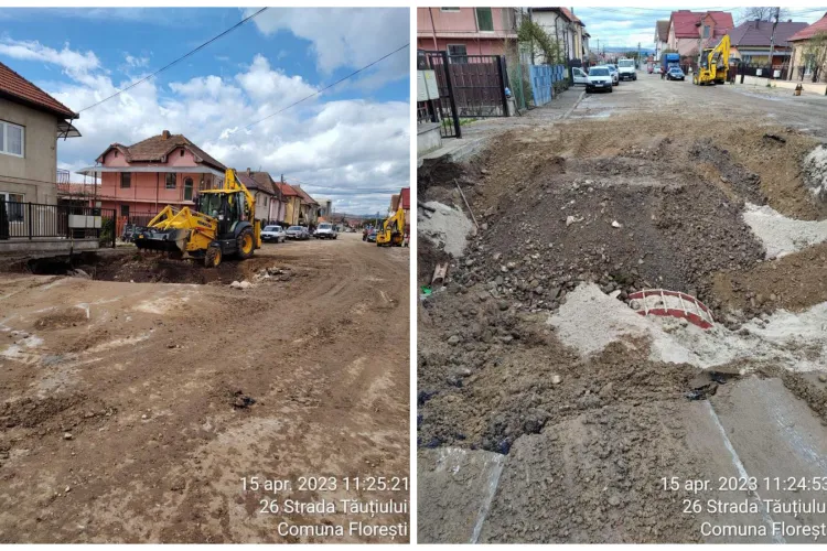 Avaria la magistrala de apă din Florești a fost remediată, dar multe case au rămas fără apă în prag de sărbătoare! Cum explică primarul situația