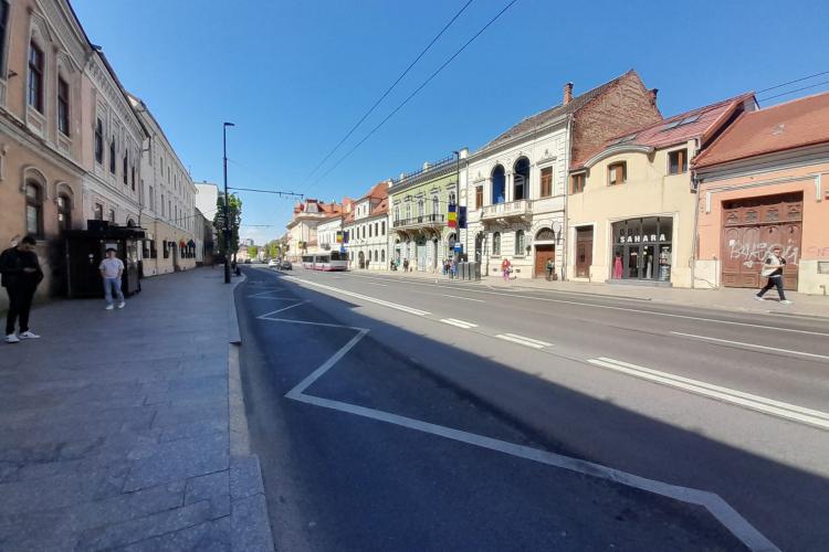 ”Efectul 1 Mai!” - Clujul abandonat! Rar vezi vreo mașină pe străzi - FOTO