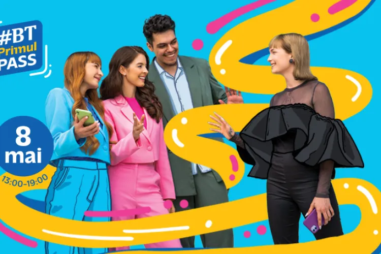 BT primul Pass - Eveniment de prezentare a unei cariere în banking alături de CEO -ul Ömer Tetik și profesorul Mircea Miclea