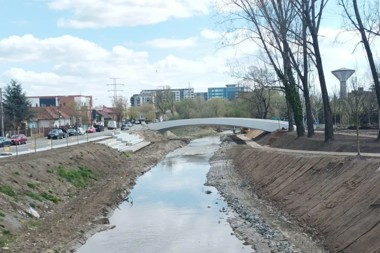 Boc este uimit de frumusețea Parcului Armătura: ”Unde vedeți cenușiu, va fi o explozie de verdeață”