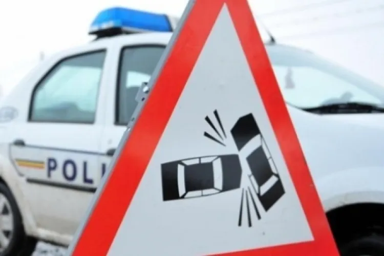 Accident în lanț cu 4 TIR - uri la Hădăreni, la ieșire din Cluj spre Mureș