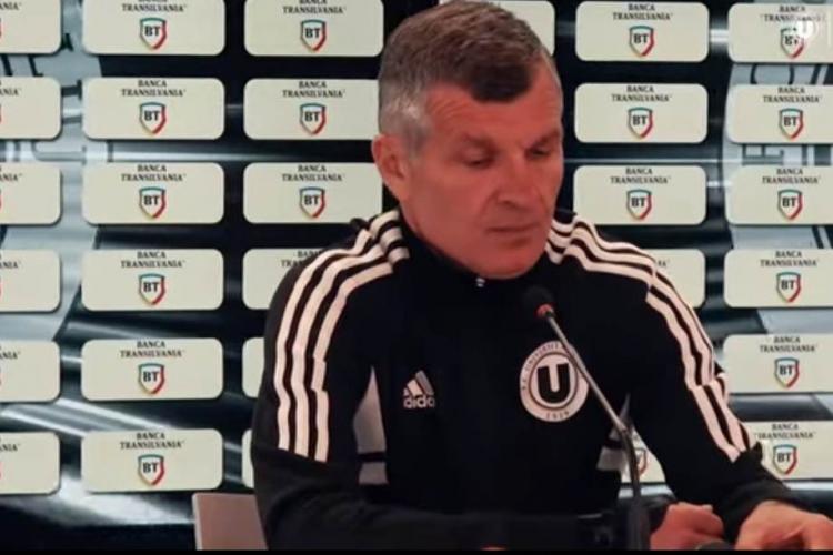 Ce a spus Ioan Ovidiu Sabău după înfrângerea cu FC Voluntari. „U” conducea cu 2-1 în minutul 87: „Situația se complică”