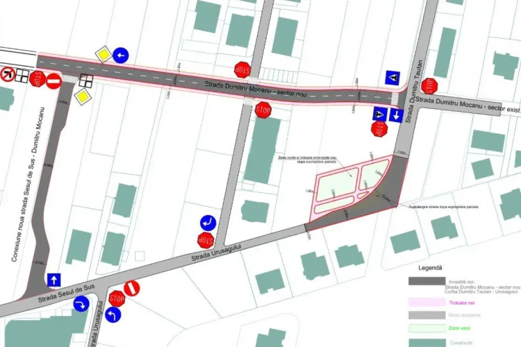 Strada Dumitru Mocanu 2 din Florești va fi cel mai modern drum din comună. Va realiza un nou acces în DN 1