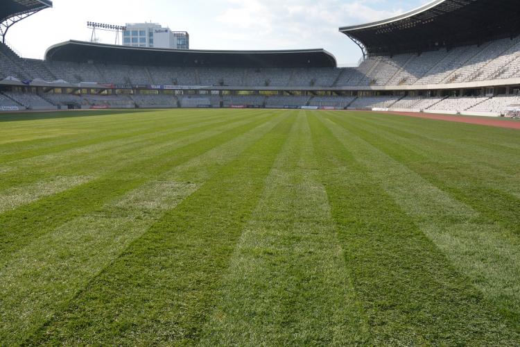 Tișe spune că poate să schimbe gazonul de pe Cluj Arena în fiecare an: „Parţial va fi schimbat de cel care îl afectează şi parţial pe cheltuială publică”