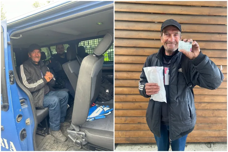 „Băieți, încotro e Galațiul?” Un cioban în vârstă de 63 de ani a parcurs 130 de km, pe JOS! Gestul frumos făcut de jandarmi pentru bătrân