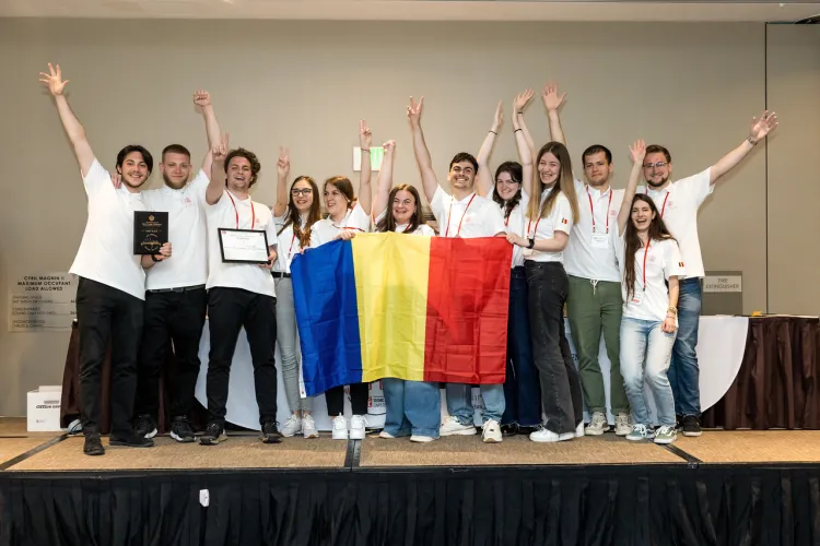 Studenții de la Universitatea Tehnică din Cluj au obținut locul I la “Seismic Design Competition 2023” din San Francisco