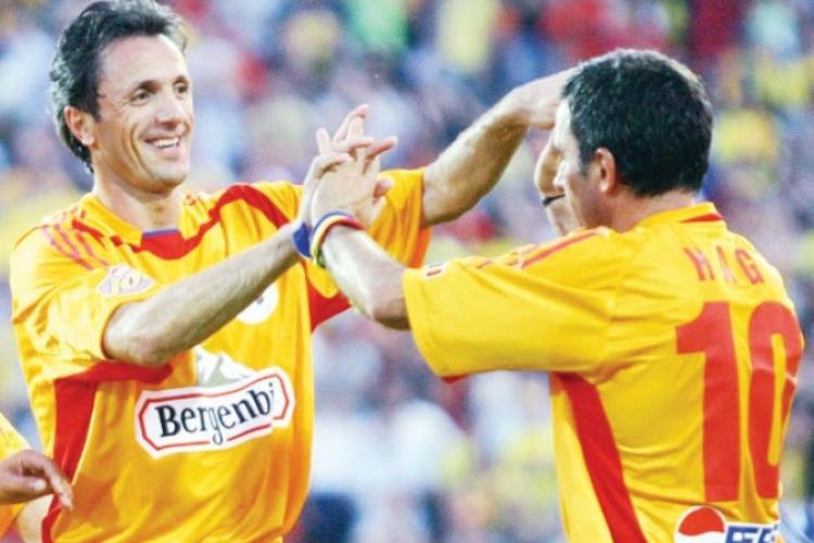 Hagi și Gică Popescu vor juca fotbal la Cluj împotriva Galatasaray Legends, în luna iunie