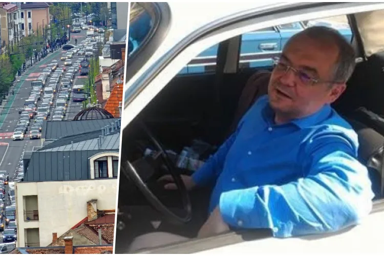 ”Coloana infinitului” pe 21 Decembrie 1989 - Trafic de coșmar în Mărăști: ”Clujul nu mai e oraș pentru mașini”