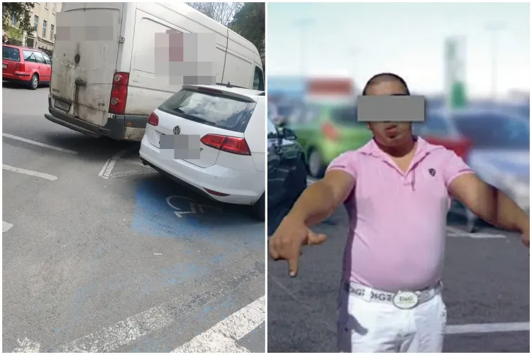 Umor copios la reacția unui clujean în cazul unei tamponări din centrul Clujului: „Din greșeală ți-am lovit mașina și îți las bilețelul ăsta…”