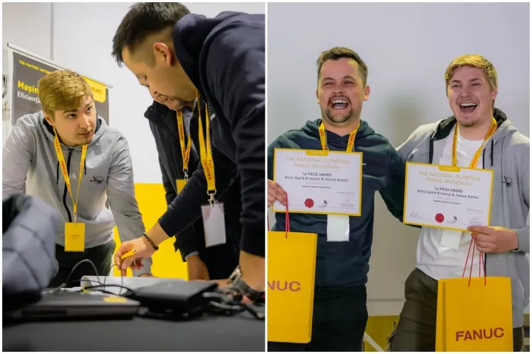 Doi studenți clujeni vor reprezenta România la Olimpiada Europeană de Meserii din Polonia, la secțiunea Integrare de Sisteme de Roboți