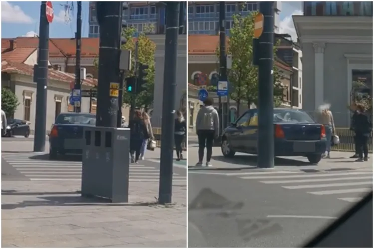 VIDEO. Șoferie à la Cluj - Un clujean a fost surprins în momentul în care a ales o rută ‘inedită’ - „Scurtături doar de băștinași știute”