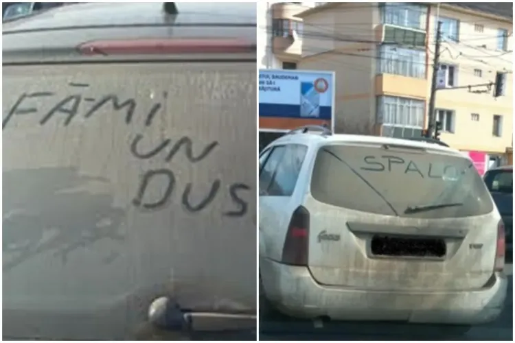 Posibile amenzi usturătoare pentru șoferii care circulă cu geamurile murdare: „Se va uita polițistul prin habitaclul maşinii ca să vadă vizibilitatea”