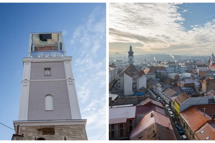 Turnul Pompierilor va fi deschis și noaptea! Clujenii așteaptă asta de mult timp - FOTO