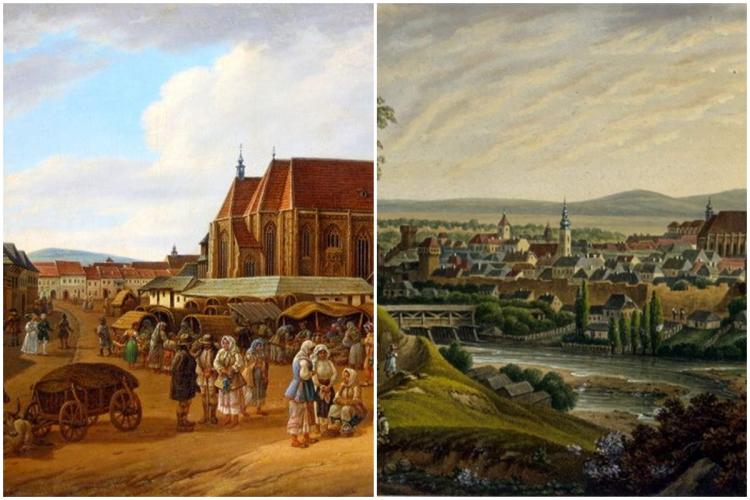 Clujul anilor 1800, văzut prin ochii celebrului pictor Franz Jaschke
