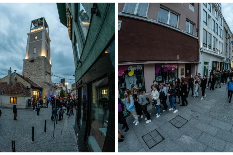 Noaptea Muzeelor - Cozi de zeci de metri la muzeele din Cluj-Napoca - FOTO