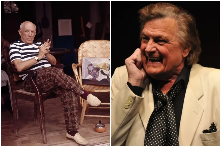 Florin Piersic, despre întâlnirea cu Picasso. Ce conversație ar fi purtat cei doi și mesajul transmis de celebrul pictor, care l-a urmărit toată viaţa