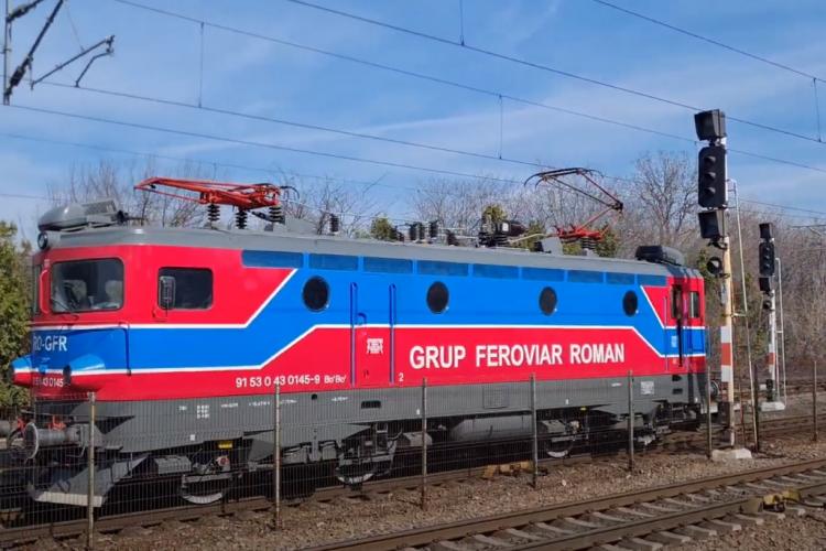 Un tânăr de 20 de ani a furat o locomotivă GFR și s-a plimbat cu ea prin gară