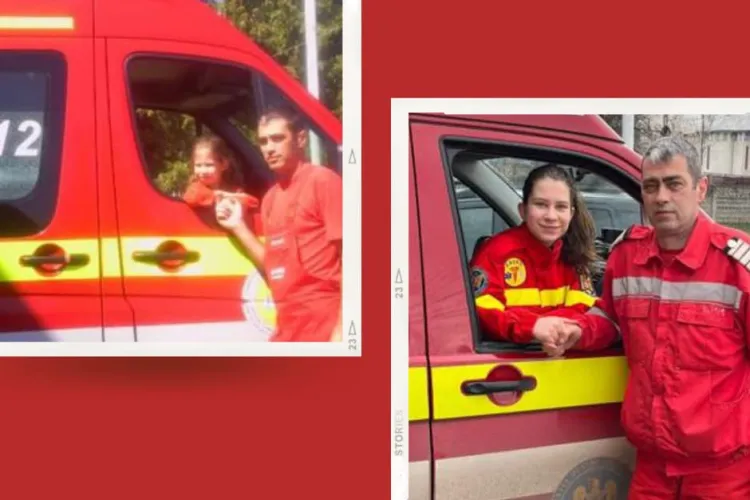 Emoționant! Un salvator clujean de la SMURD s-a retras la pensie, dar i-a lăsat ștafeta fiicei sale - FOTO