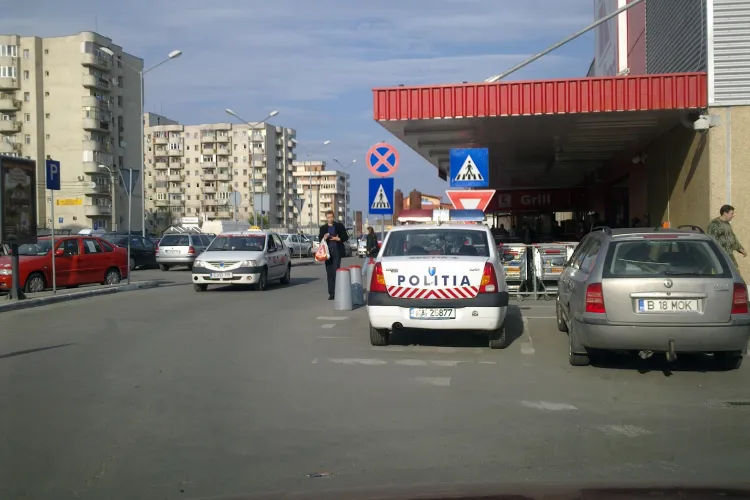 Bărbați acuzați că au un fals handicap erau să îl bată pe un clujean în parcare la Kaufland Cluj Mănăștur - FOTO