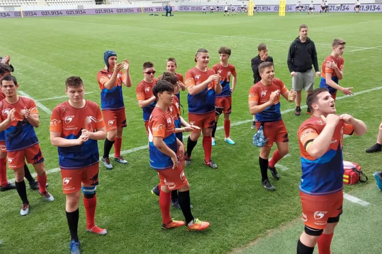 Rugby Cluj Junior U15 este campioana României! ”Lupii” au făcut spectacol în finala cu CSS Vulturii Bârlad - FOTO