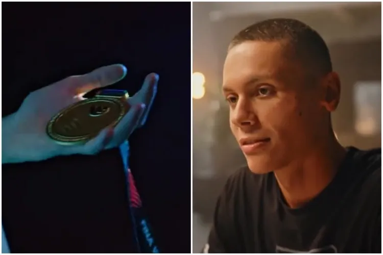 VIDEO. Gest onorabil din partea lui David Popovici. Campionul mondial la înot și-a topit medalia de aur și a făcut-o cadou copiilor care au învins cancerul