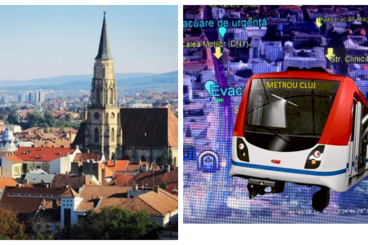 Metroul Clujului, un proiect pentru un viitor foarte îndepărtat. Boc: „31 iulie 2026, nu trebuie să fie funcțional metroul ci stațiile”