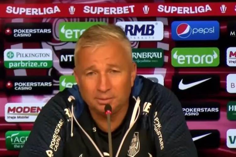 CFR - Universitatea Craiova, de la 21:00! Dan Petrescu: „Cine va pierde, va ieși din lupta la titlu”