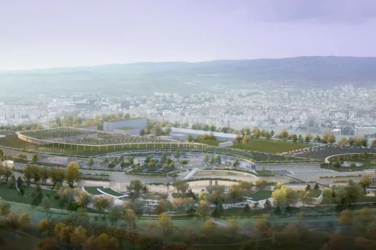 Noi imagini SPECTACULOASE cu mall -ul ce va fi construit pe platforma Carbochim, în Piața 1 Mai - FOTO