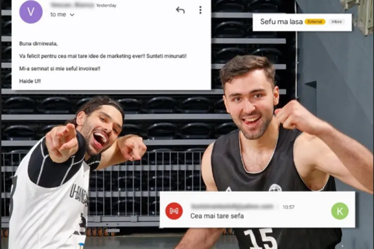 „Șefu mă lasă” - U-BT Cluj-Napoca îi „învoiește” pe clujeni de la șefi, ca să poată să ajungă la al doilea meci de la Oradea