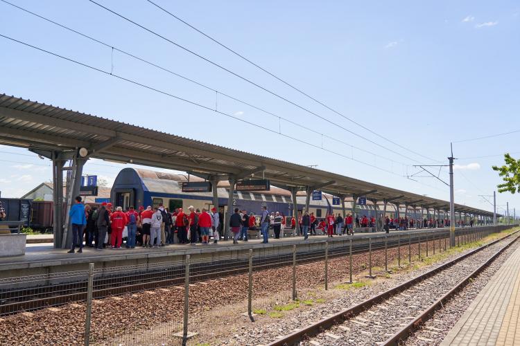 Sfântu Gheorghe vrea Cupa României cu orice preț. Suporterii Sepsi OSK vor avea tren gratuit pentru finala de la Sibiu, cu Universitatea Cluj