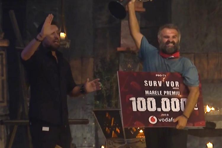 Clujeanul Dan Ursa este marele câștigător al premiului de 100.000 de euro de la Survivor! „Când am pornit, singurii mei fani erau familia și prietenii”