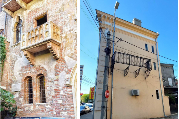 „La Verona, Romeo, aici Costel” - Balconul fără podea și ușă din România care a devenit viral pe internet