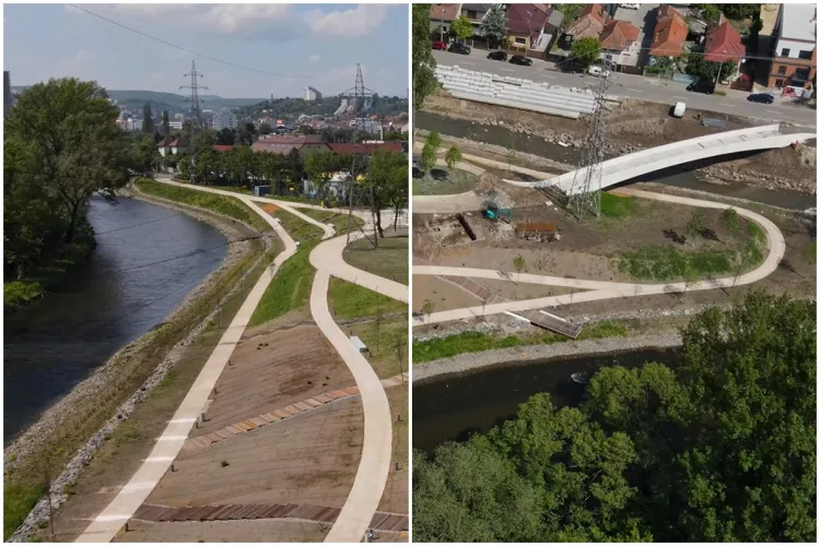 VIDEO. Ultimele imagini cu stadiul lucrărilor din Parcul Armătura, pe care edilul Boc le declara complete în proporție de 90%, la finalul lunii aprilie