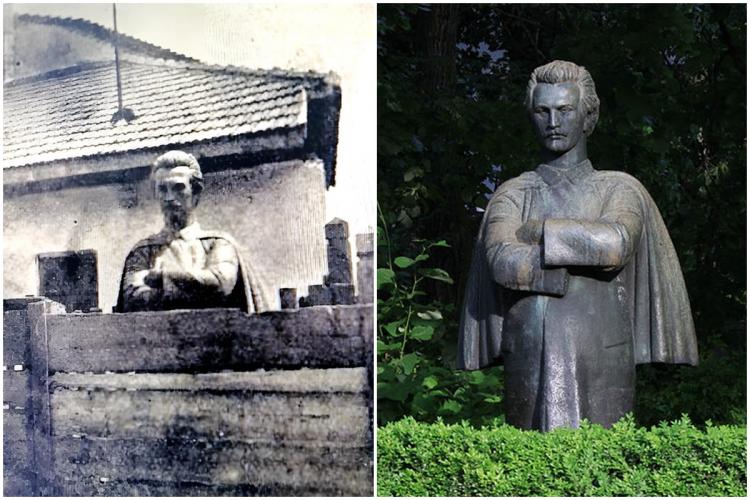 Războaiele statuilor din Cluj. Prima statuie românească amplasată în oraș de la unirea din 1918 a ajuns să fie „ținta pietrelor”