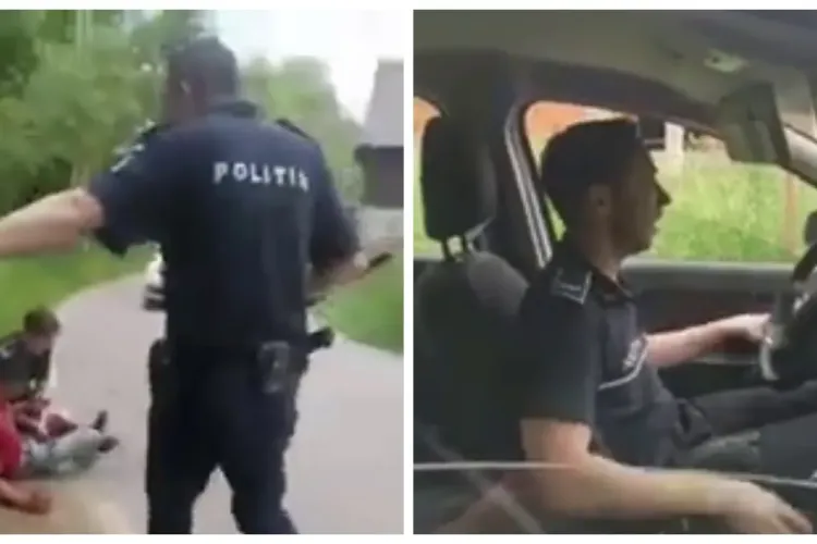 Cluj - Poliția a împușcat în picior un tânăr, lângă Huedin. Ce a urmat a fost FILMAT. Scenele sunt demne de India - VIDEO