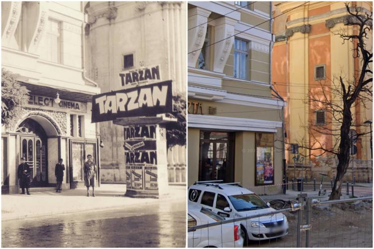 Unul din cinematografele de legendă ale Clujului, la 85 de ani diferență. Cum se numea pe vremuri sala de cinema de pe strada Universității? 
