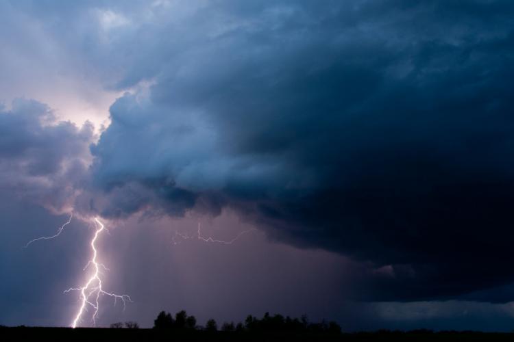 Alerta de furtună la Cluj. S-a emis avertizare Ro-Alert 