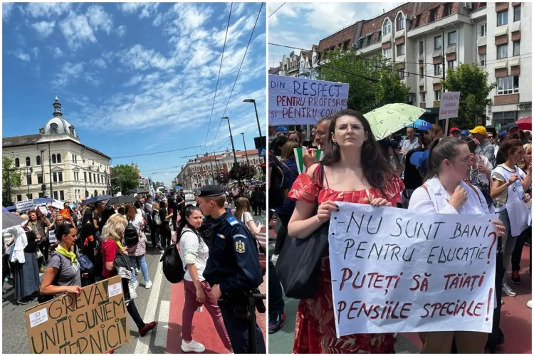 Haosul din Educație persistă, iar profesorii rămân în grevă. Sindicatele: „Guvernul României trebuie să înțeleagă, măcar acum, în al doisprezecelea ceas”