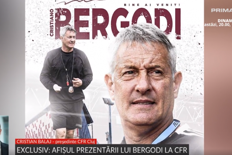 Cristi Balaj se jură că nu a negociat cu Bergodi: ”Dan Petrescu va fi antrenorul CFR Cluj joi”