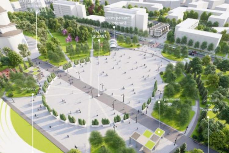 Noul cartier dintre strada Plevnei și Podul Ira se va încadra perfect în strategia de oraș verde a Clujului - FOTO