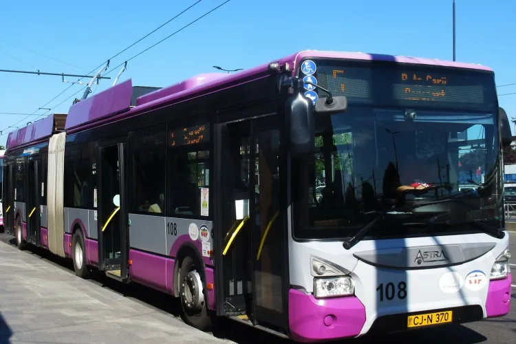 Linia de troleibuz 5 va circula până la Serviciul de Înmatriculări Auto Cluj. Pe Linia 8 vor circula troleibuze, în locul autobuzelor